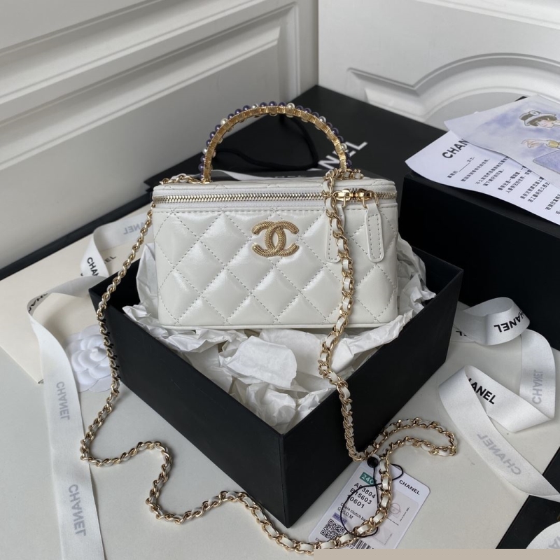 Ch*el cosmetic bags